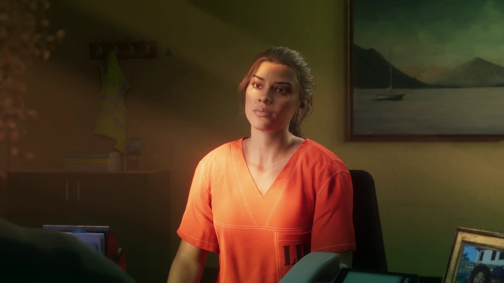 Lucia GTA 6 na Prisão